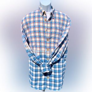 🥃 SOLD 🥃 Upcycled Cabela’s flannel. Now one-of-a-kind! Men’s XLT.